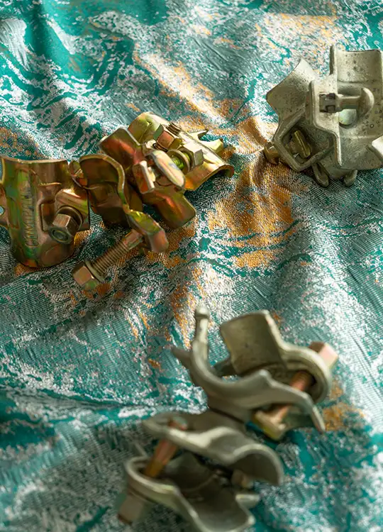 High-quality silk fabrics for furnishing