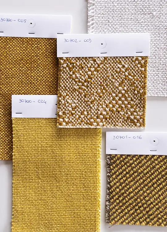 High-quality wool fabrics for furnishing